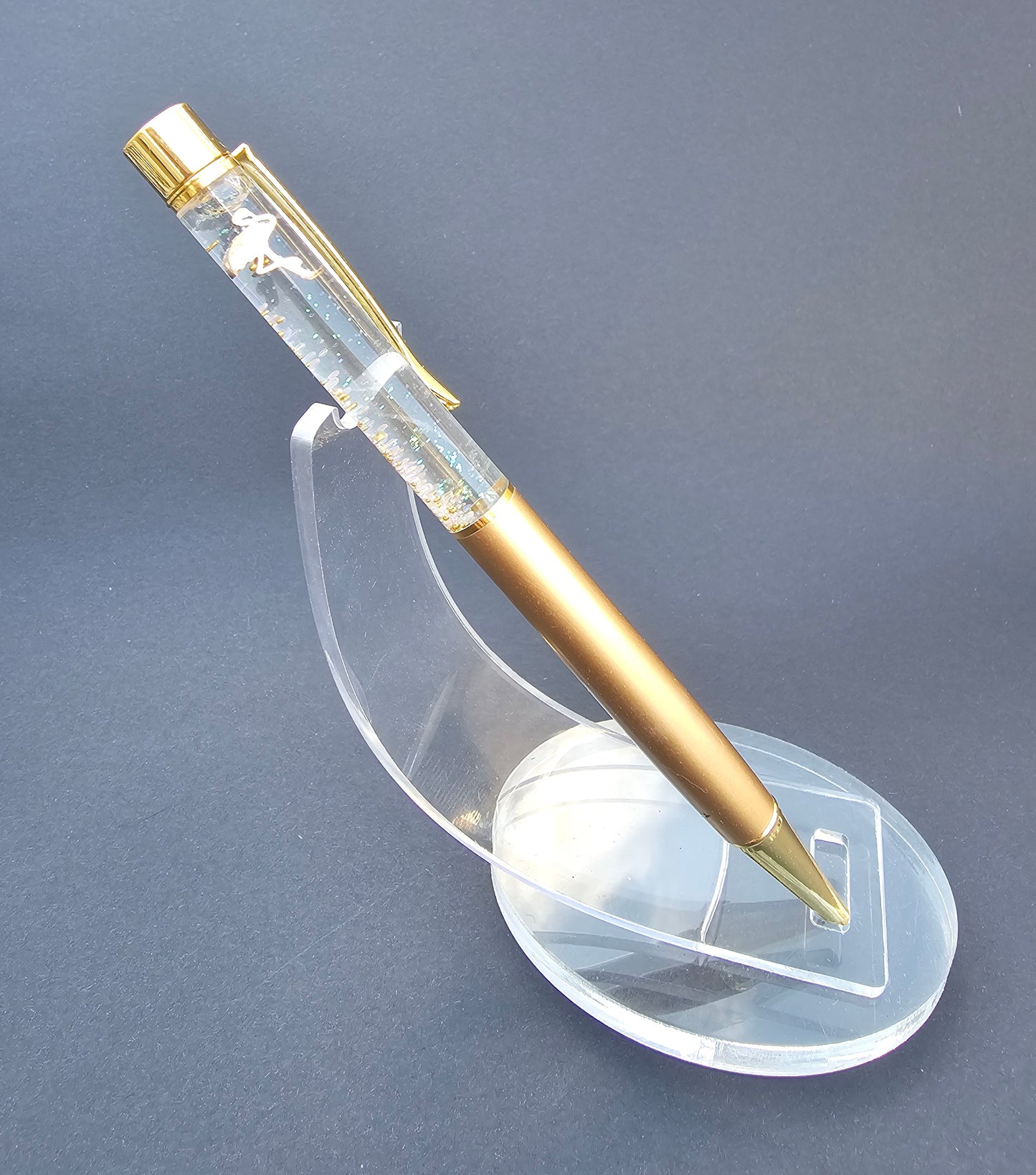 Gold Flamingo Fidget Pen