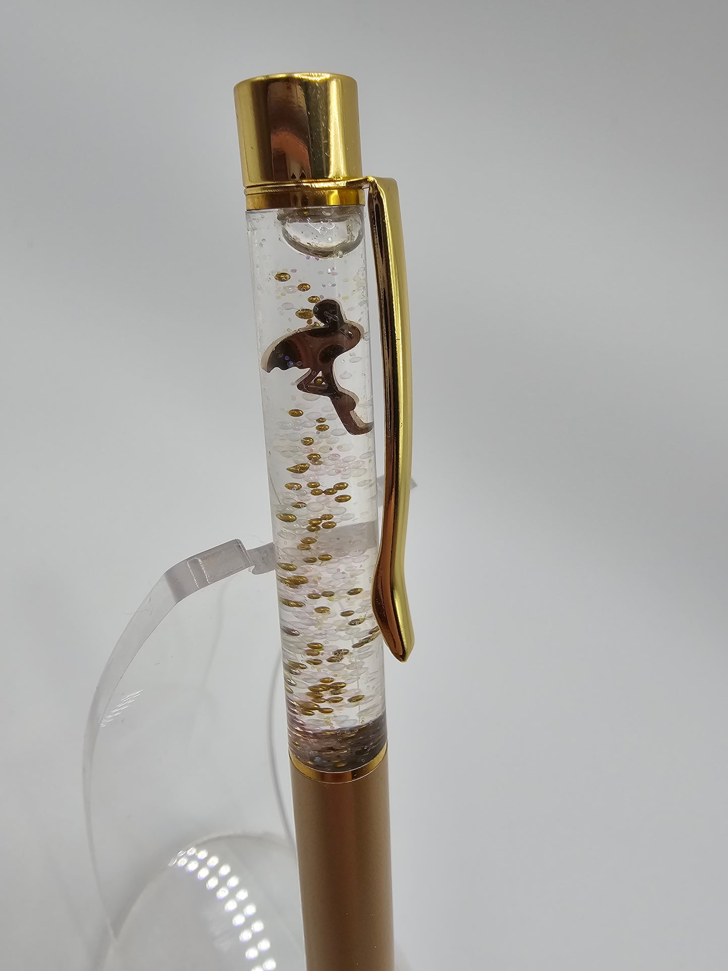 Gold Flamingo Fidget Pen