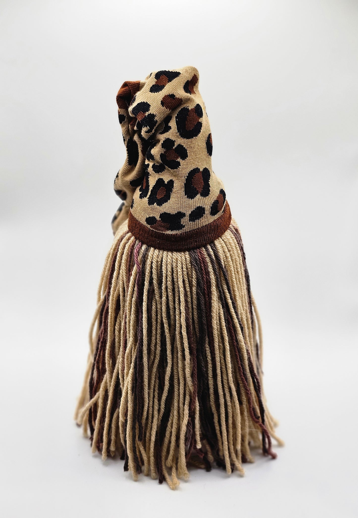 Large Leopard/Beige Gnome