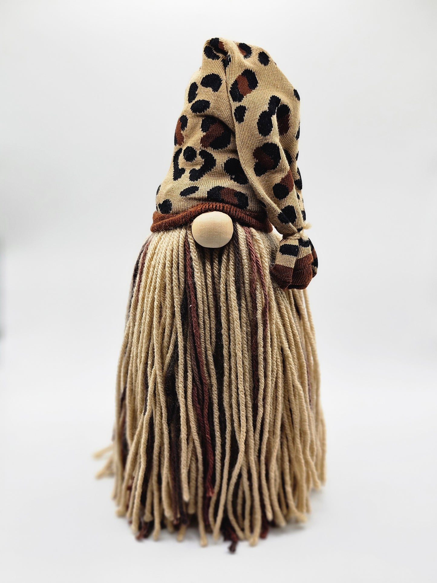 Large Leopard/Beige Gnome