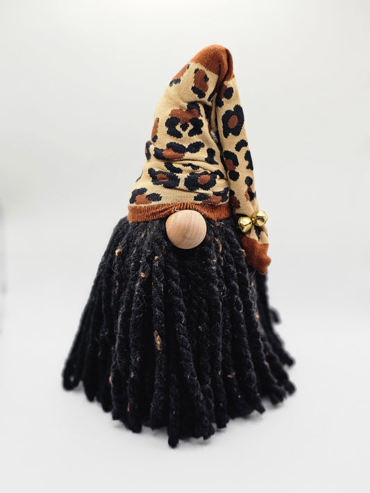 Large Leopard/Black Gnome