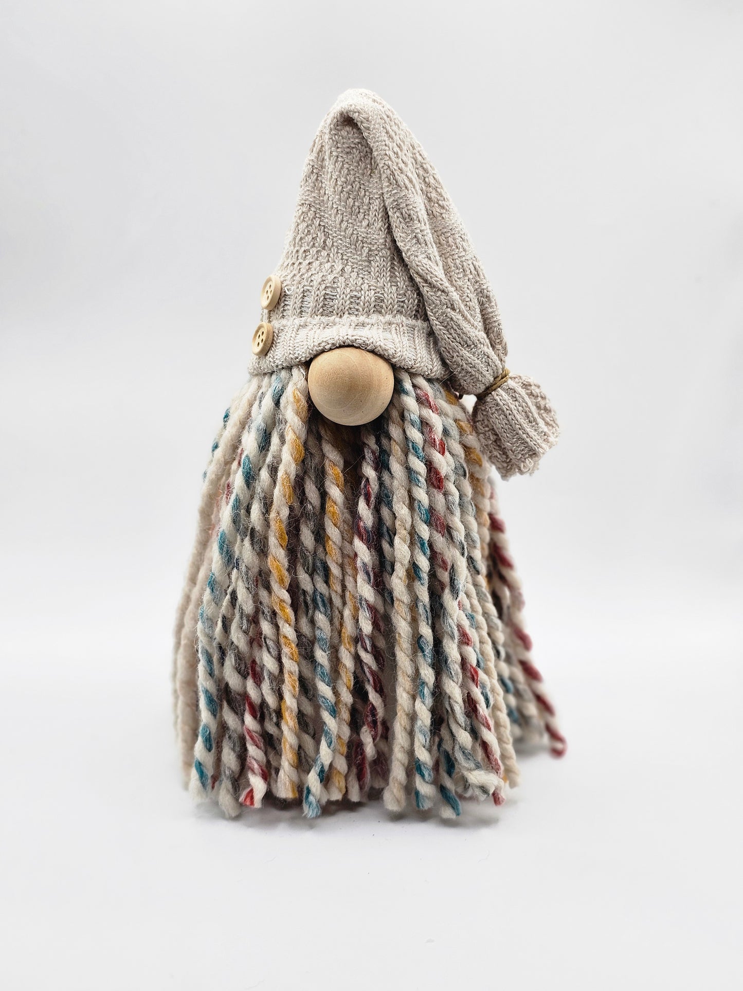 Large Multi/Beige Gnome